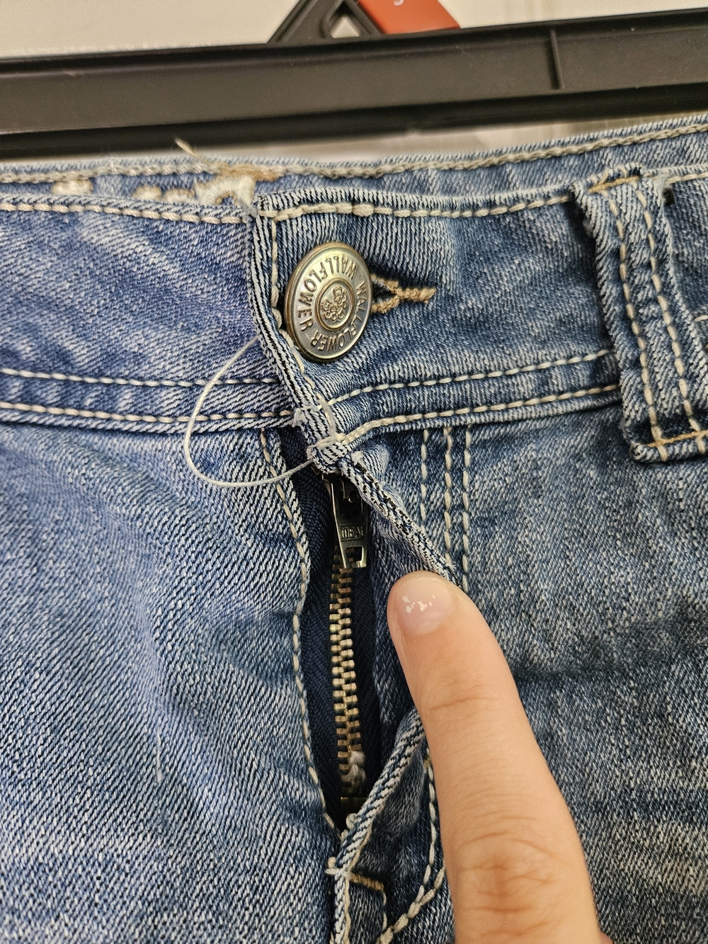 WallFlower Junior's Jean Shorts - Blue - Picture 3 of 8